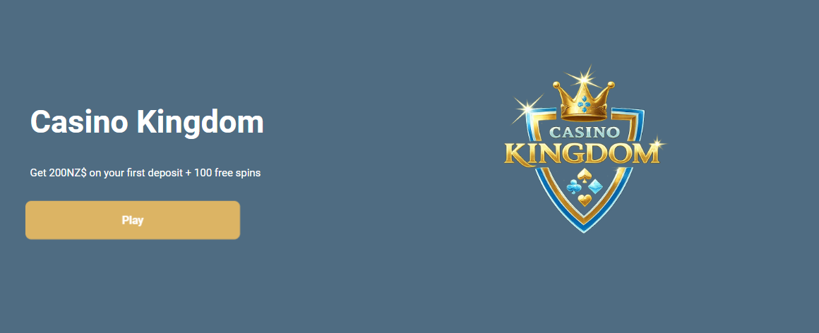 Kingdom Casino NZ willkommen